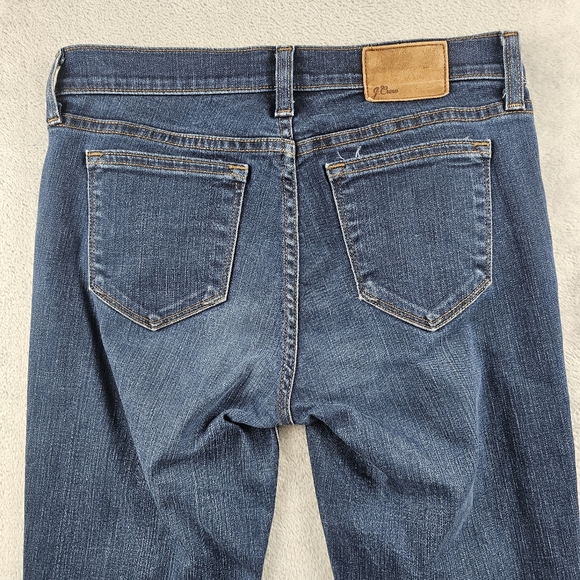J. Crew Toothpick Ankle Blue Denim Jeans Womens Size 27 - Picture 11 of 12